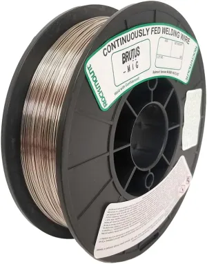 Brutus MIG Wire: .035" Dia., For All Steel Repairs, Gas Required