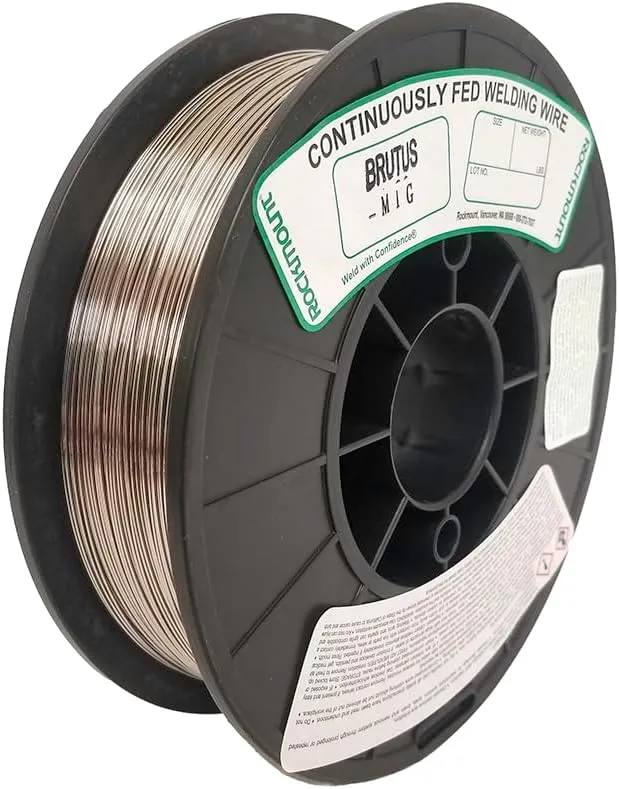 Brutus MIG Wire: .035" Dia., For All Steel Repairs, Gas Required