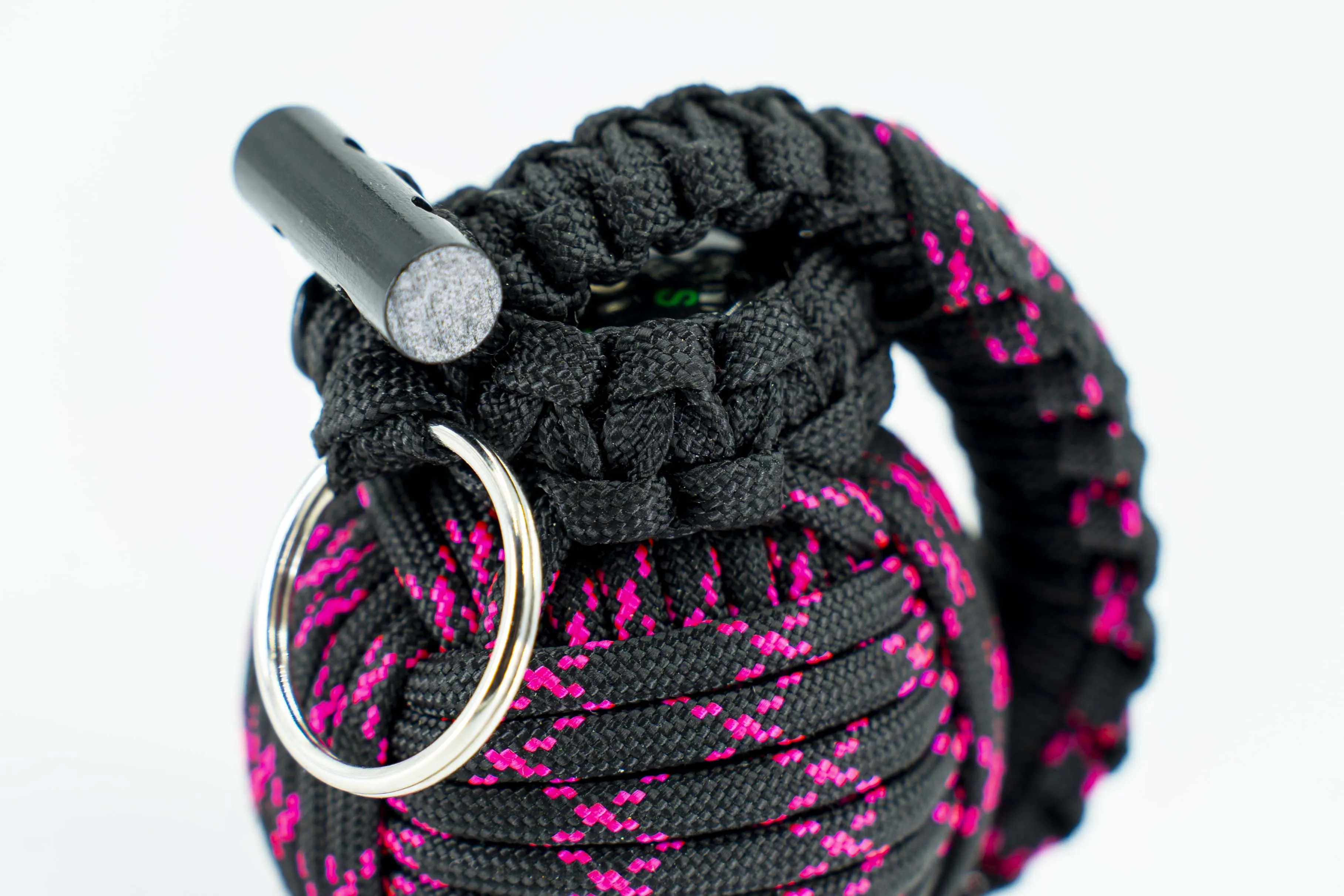 Bug Out Frag Mini Keyfob (Pink X)