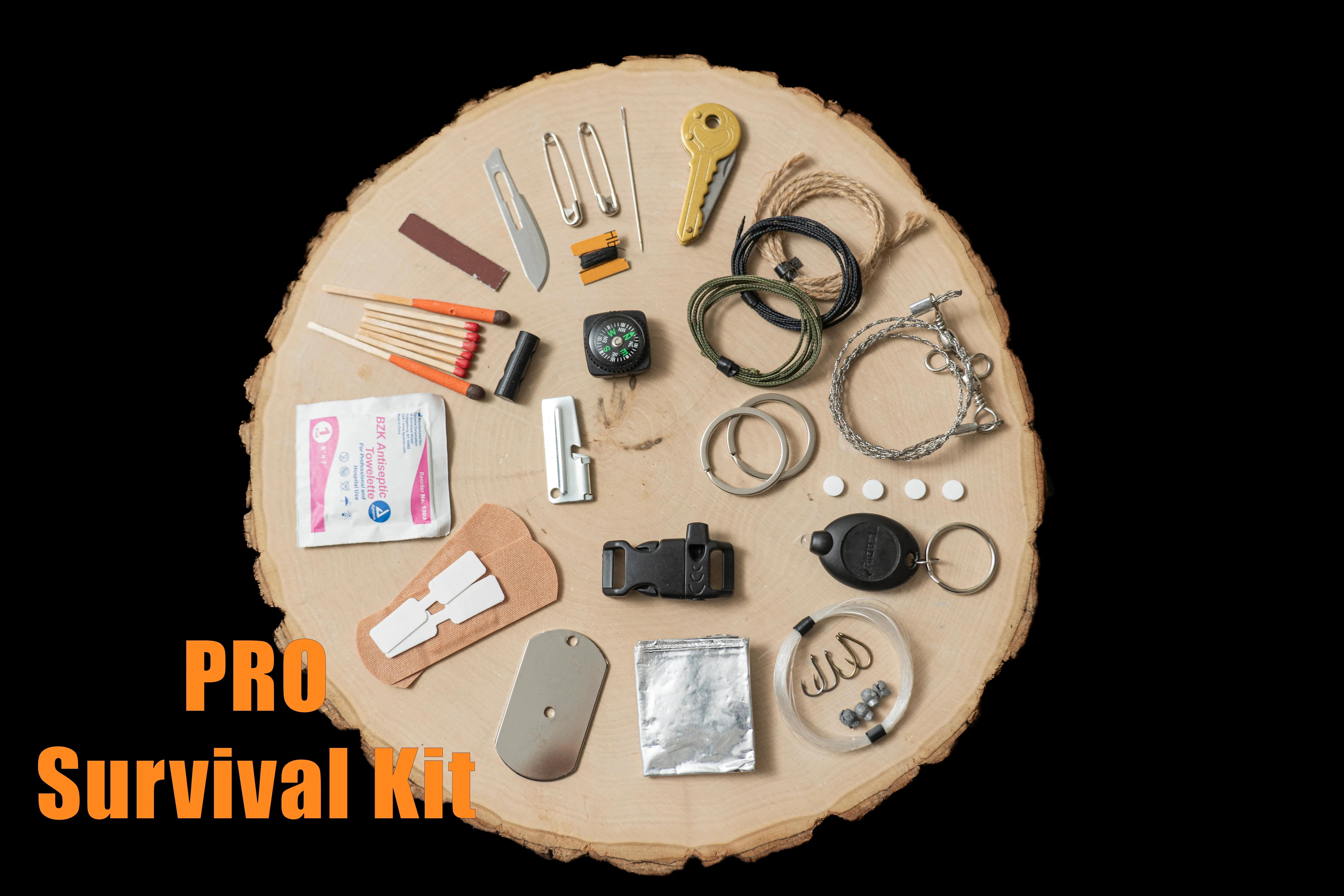 Bug Out Frag Pro / Advanced Paracord Survival Kit (Multi-Camo and Olive Drab)