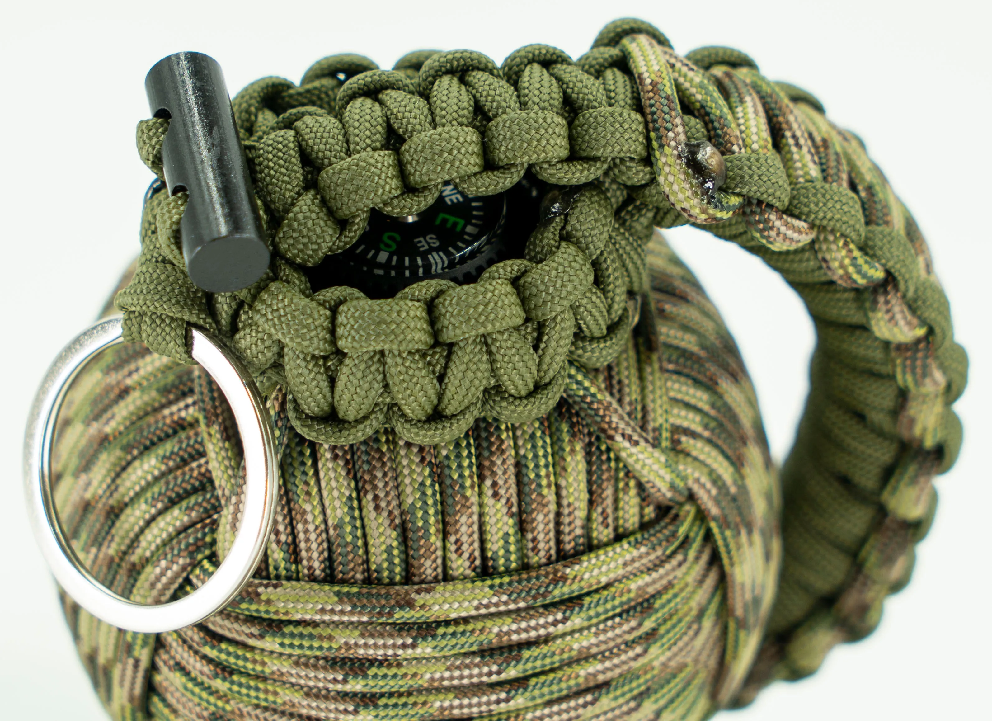 Bug Out Frag Pro / Advanced Paracord Survival Kit (Multi-Camo and Olive Drab)