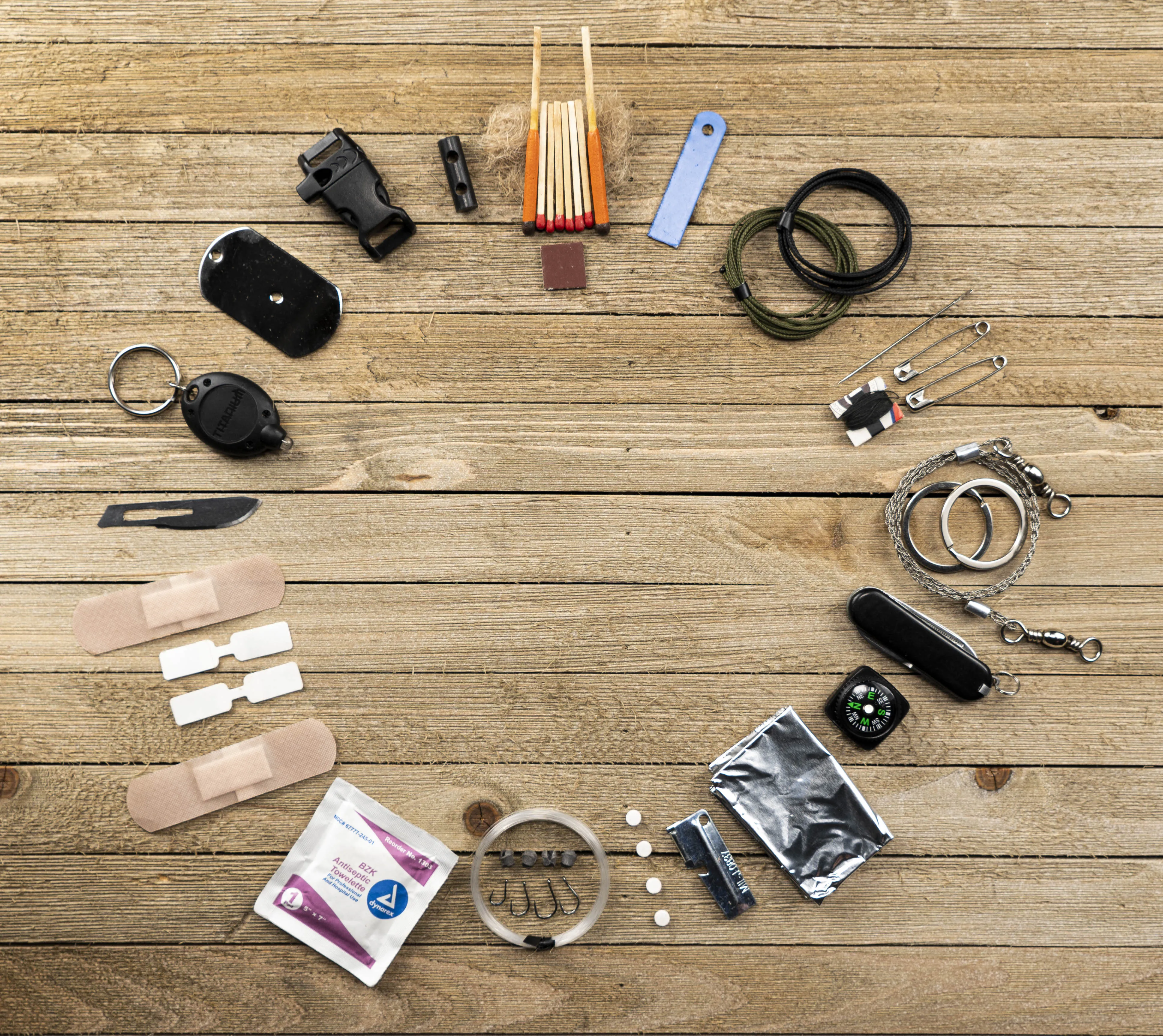 Bug Out Frag Pro Paracord Survival Kit (Freedom Frag)