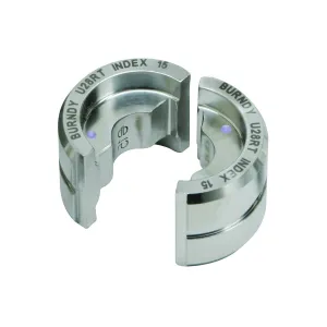 Burndy U166/U459 Circular Butting Stainless Steel Twin Die