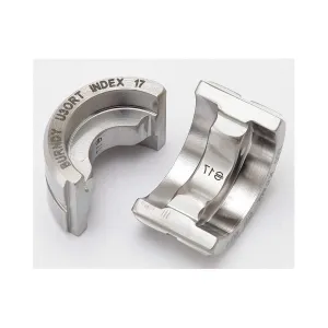 Burndy U30RT Stainless Steel U Die, Index 17, White