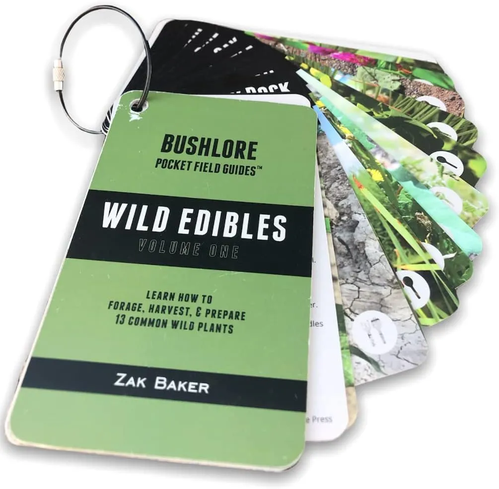 Bushlore Pocket Field Guides: Wild Edibles Volume One