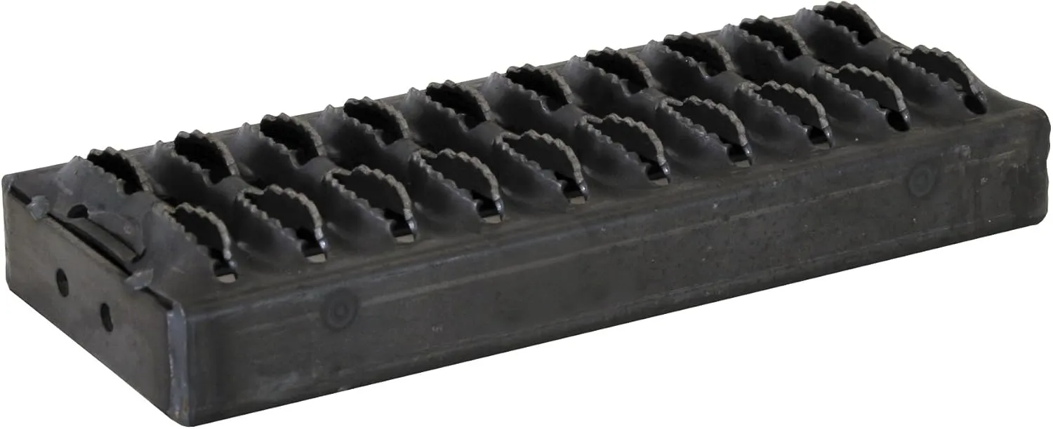Buyers Products Plain Construction Work Truck Trailer Utility Vehicle Steel Step 12 Gage, 4.75Inx12In, 3013531, Black