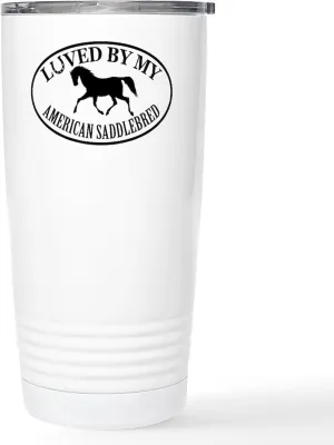 CafePress American Saddlebred Horse Mugs 20 oz. Insulated Stainless Steel Coffee Tumbler