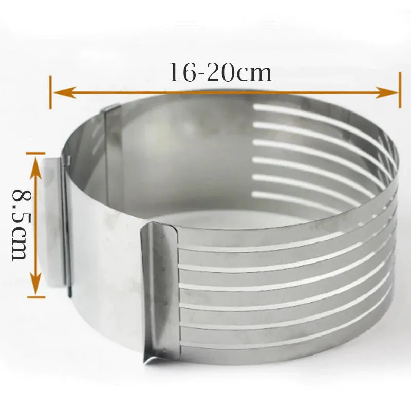 Cake Leveler Layer Slicer Ring (16-20cm)