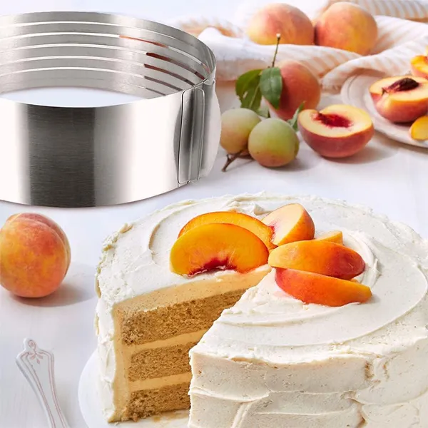Cake Leveler Layer Slicer Ring (16-20cm)