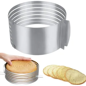 Cake Leveler Layer Slicer Ring (16-20cm)