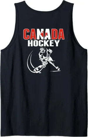 Canada Ice Hockey Lovers Jersey - Canadian Hockey Team Fans Tank Top