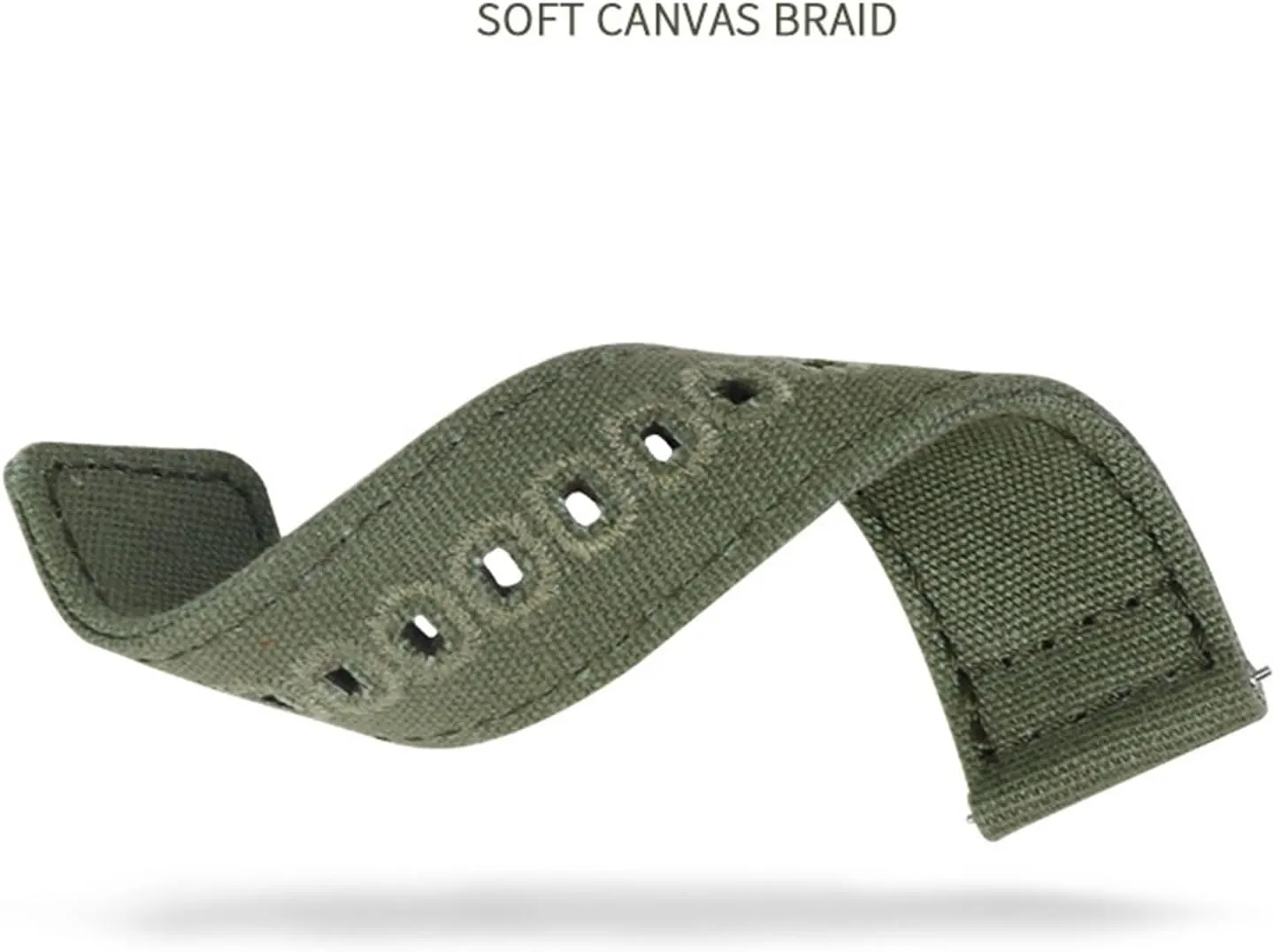 Canvas Nylon Watch Strap 18mm 19mm 20mm 22mm Nylon Watchbands Replacement Bracelet Wrist Band Watch