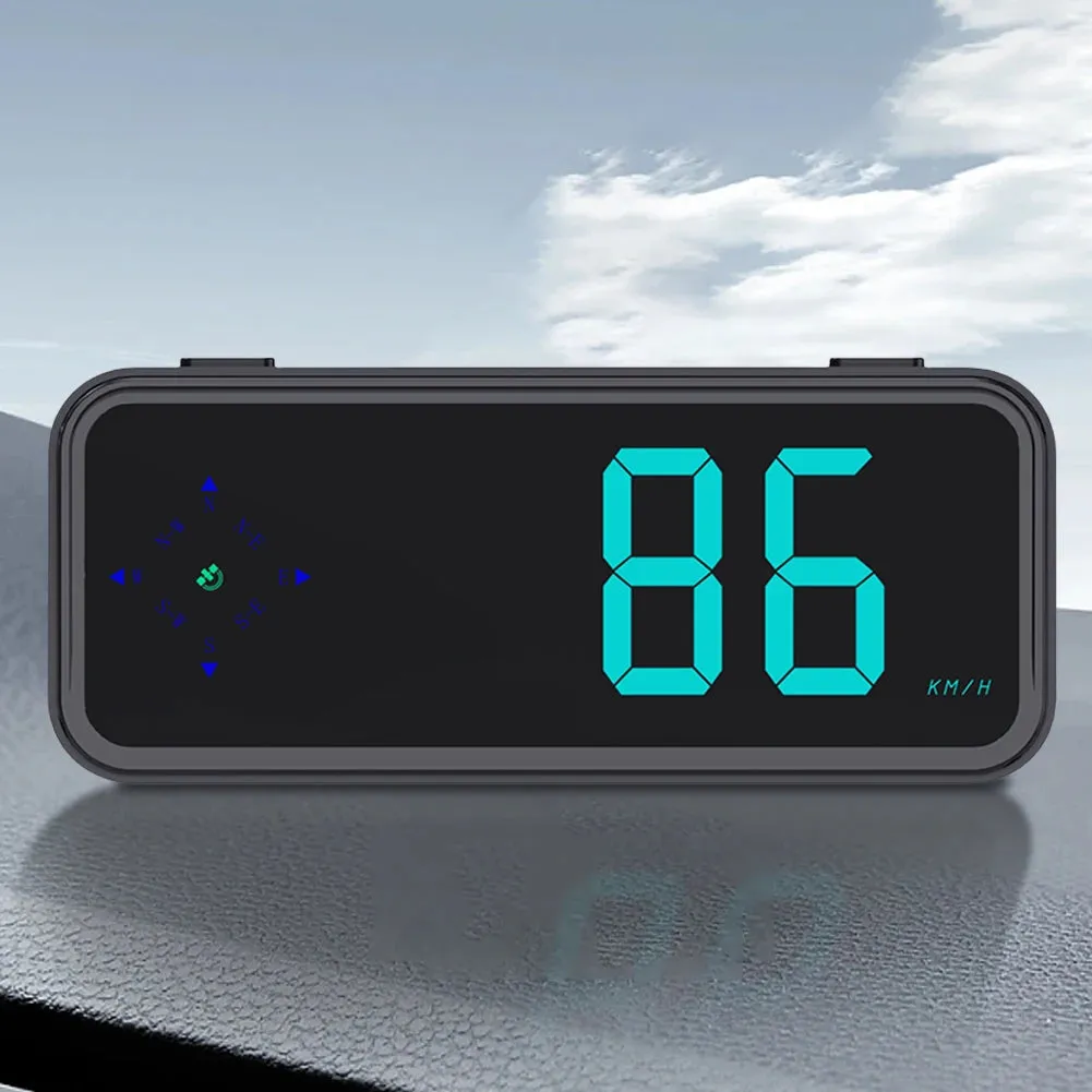 Car Head-up Display with Compass Colorful LED