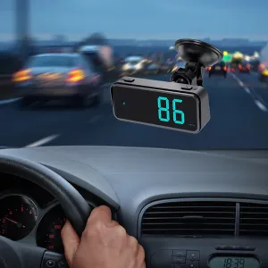 Car Head-up Display with Compass Colorful LED