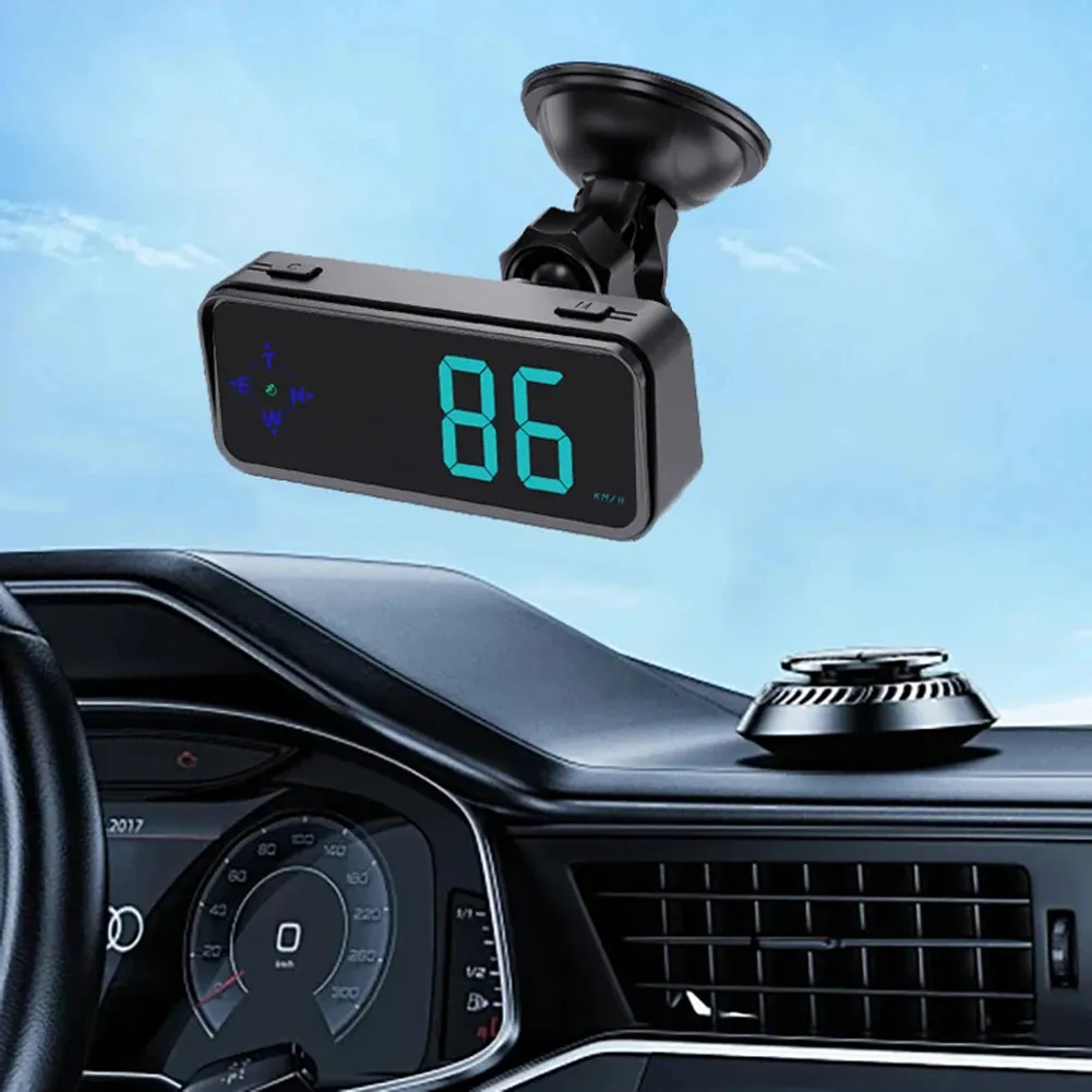 Car Head-up Display with Compass Colorful LED