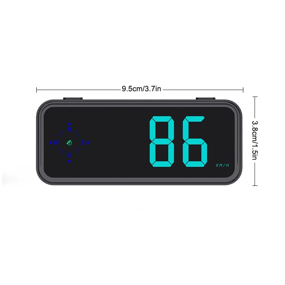 Car Head-up Display with Compass Colorful LED