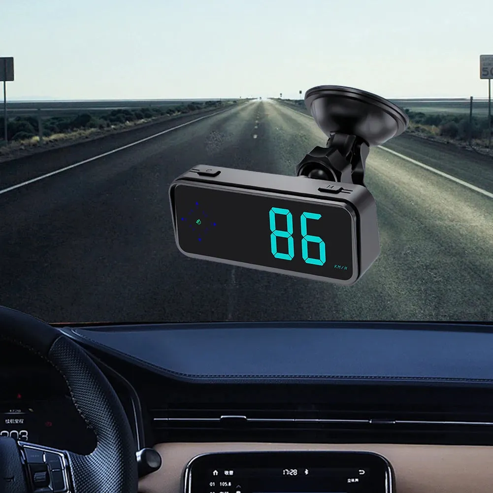 Car Head-up Display with Compass Colorful LED