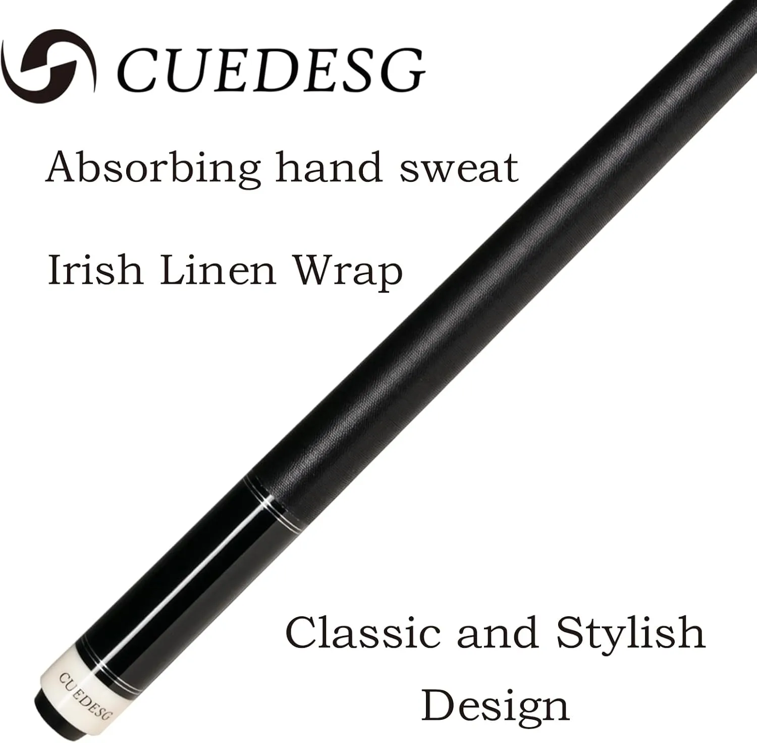 Carbon Fiber Pool Cue Stick 10.5mm/11.8mm/12.5mm,Low Deflection Pool Stick,Professional Cue Stick with Case