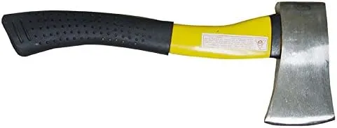 Carbonized Steel Camping Axe with Comfortable Fiber Glass Handle, Durably Built for Long Lasting Performance