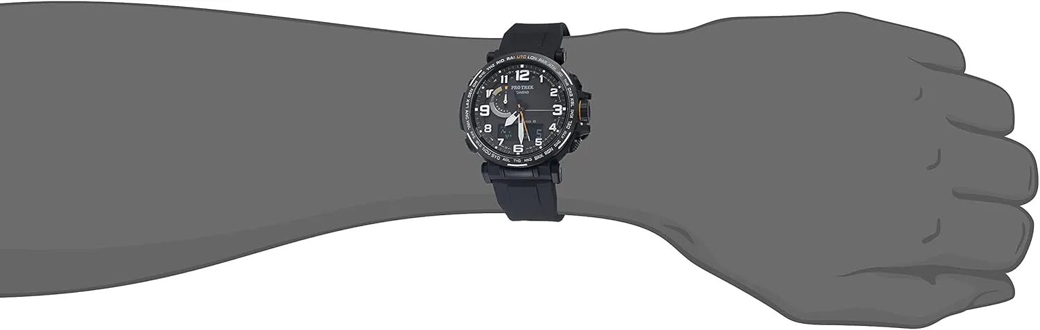 Casio PRW6600Y Series | Pro Trek | 100M WR | Compass | Alt/Baro-Thermo | Tough Solar Power | Atomic Timekeeping | 1-100 SEC Stopwatch | Countdown Timer | World Time