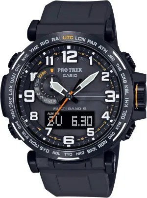 Casio PRW6600Y Series | Pro Trek | 100M WR | Compass | Alt/Baro-Thermo | Tough Solar Power | Atomic Timekeeping | 1-100 SEC Stopwatch | Countdown Timer | World Time