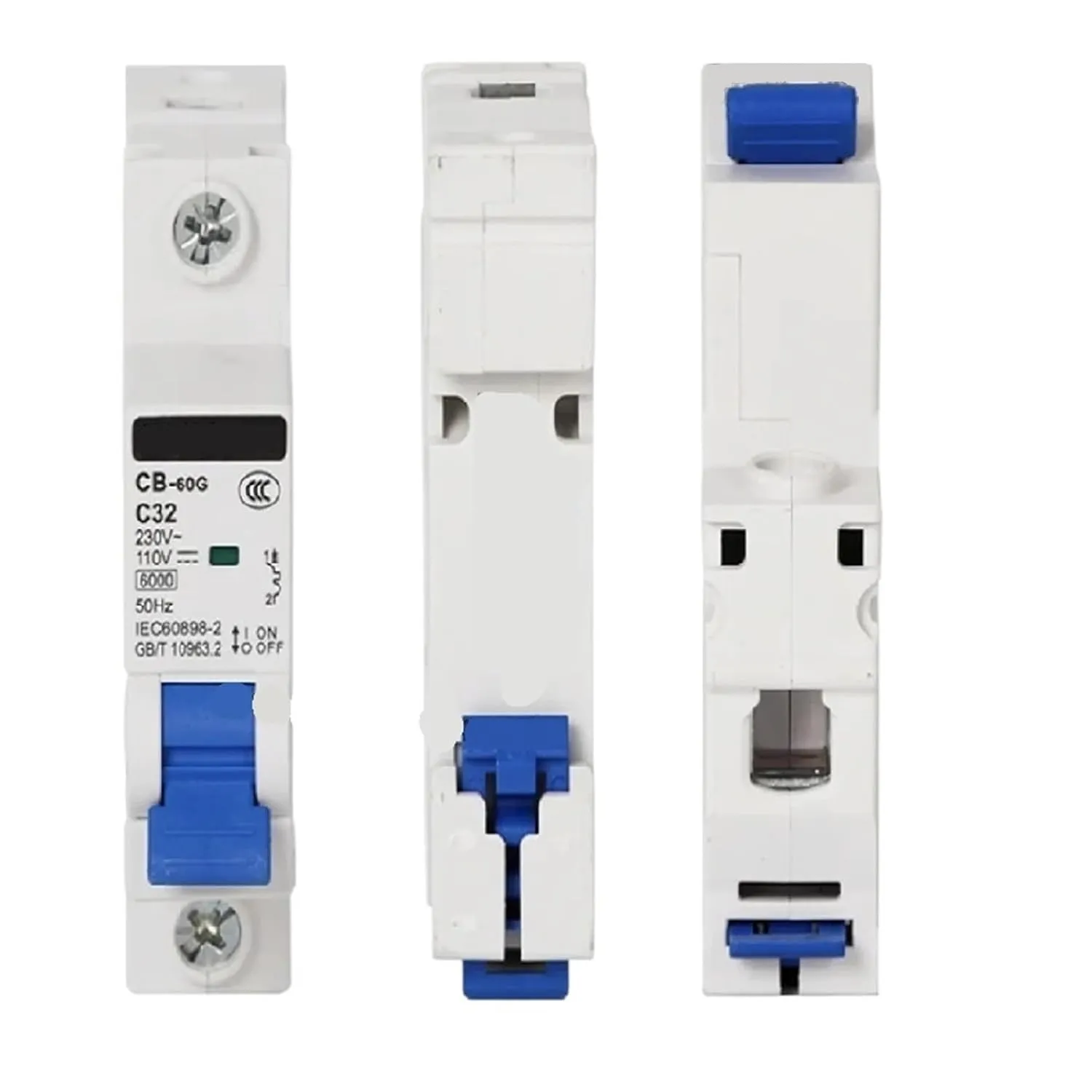 CB-125G 2P 80A 100A 125A DC 125V/220V AC400V Miniature Circuit Breaker MCB(1P DC110V,50A)