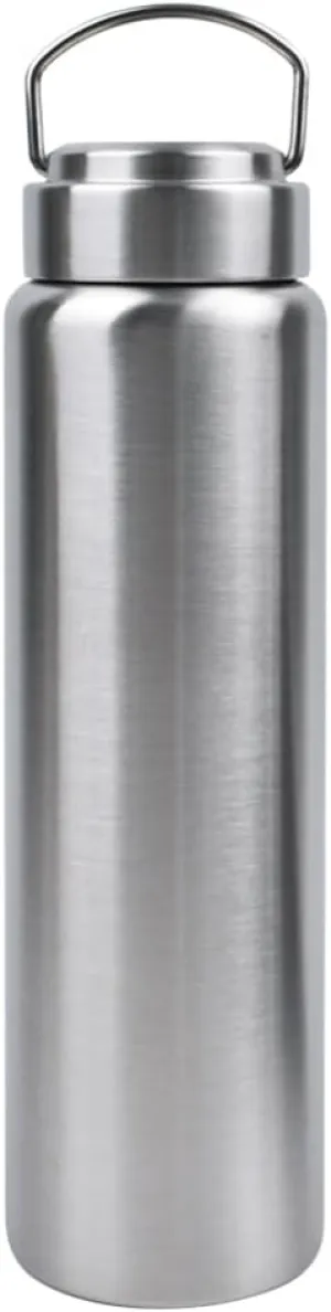 CDJ 32 OZ Uninsulated Single Wall Stainless Steel Water Bottle, Reusable Metal Water Bottle for Sports, Leakproof and Durable, Perfect for Hiking, Gym, Picnics, and Outdoor Activities