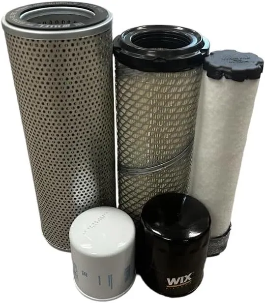 CFKIT Maintenance Filter Kit Compatible with Takeuchi TB230 Compact Excavator