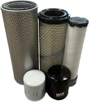 CFKIT Maintenance Filter Kit Compatible with Takeuchi TB230 Compact Excavator