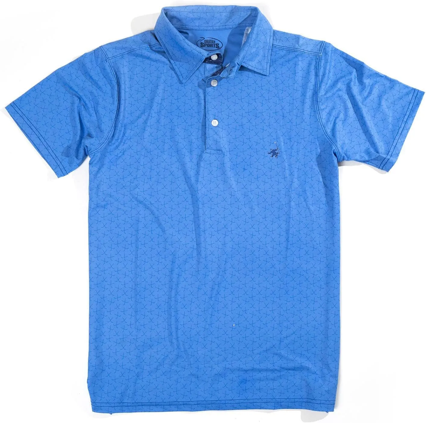 ChalkTalkSPORTS Hockey Short Sleeve Polo Shirts - Mens Hockey Performance Sport Polo - Youth & Adult Sizes