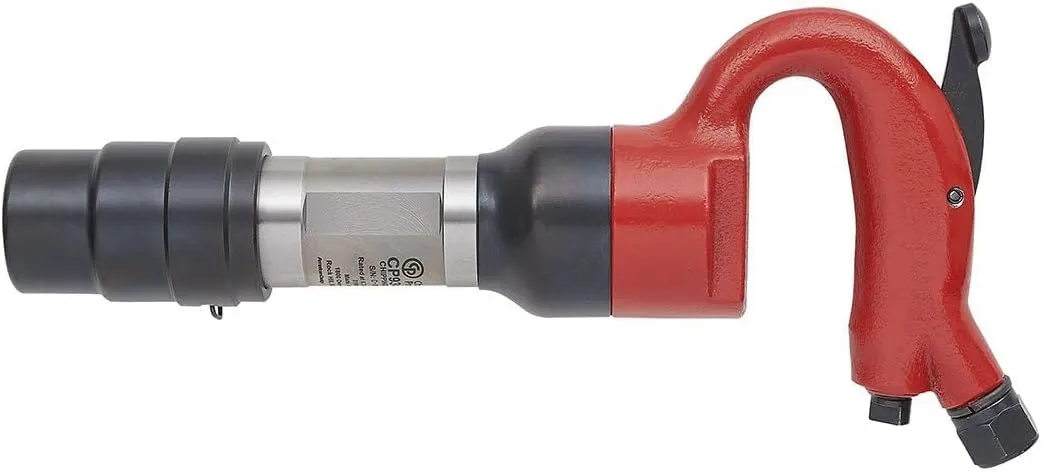 Chicago Pneumatic CP9362-2R - Air Chipping Hammer,0.68 Inch (17.2 mm), Round Shank, Stroke 1.73 in / 44 mm, Bore Diameter 0.87 in / 22 mm, 2800 Blow Per Minute, Welding Equipment Tool, Air Hammer