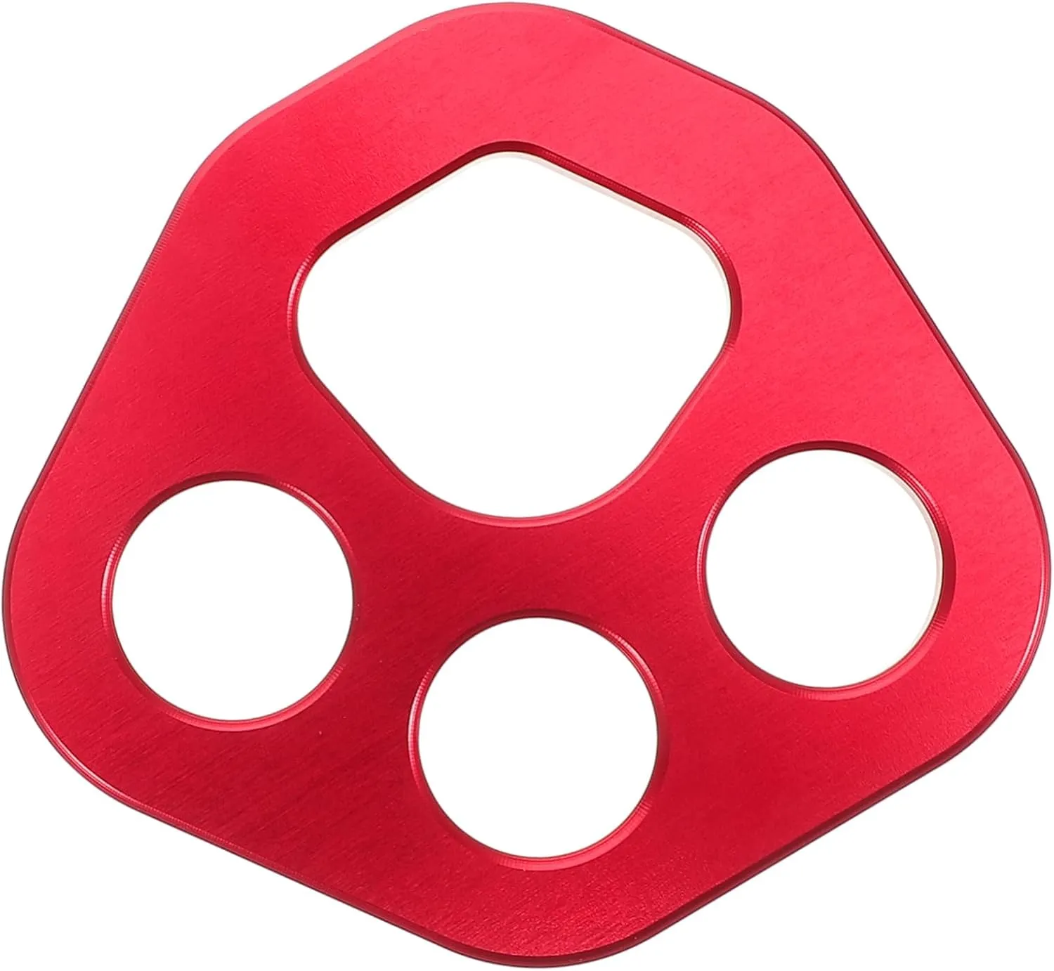 Climbing Force Divider Plate Compact Aluminum Rigging Tool Four for Enhanced Anchor Stability Lightweight and Easy to Use for Rock Climbing and