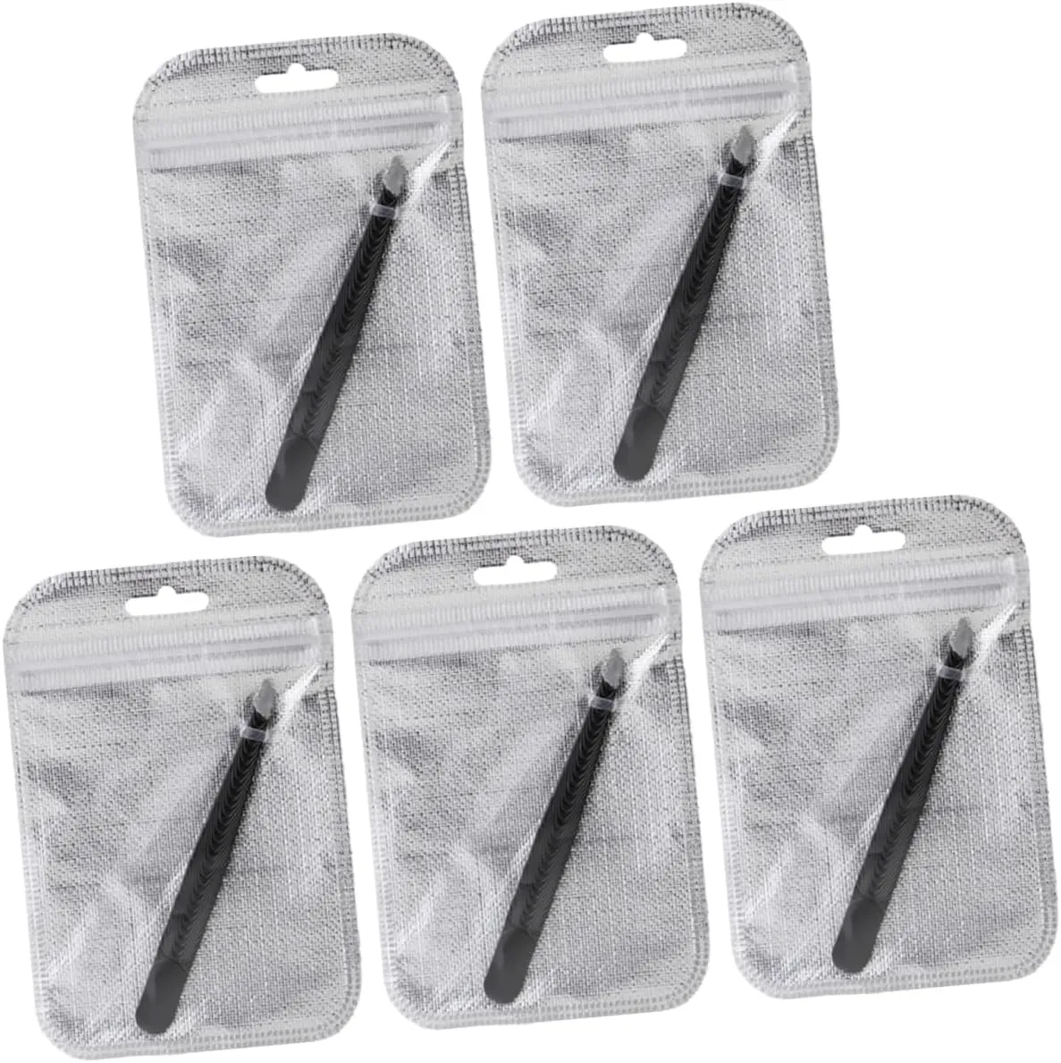 CLISPEED 15pcs Stainless Steel Eyebrow Tweezers Men and Women Portable Eyebrow Clips for Home and Travel Ergonomic Design for Easy Use for Grooming and Makeup