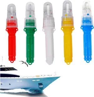 Coast Guard Approved Boat Flares - Waterproof Marine Emergency Signals for Boats Fishing Nets & Survival Kits (5PC)