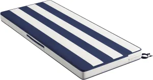 Codi Outdoor Bench Cushion 48 inch, Double Waterproof Patio Furniture Cushions Replacement for Swing, Porch, Couch, 48x18x3'', Breton Stripes