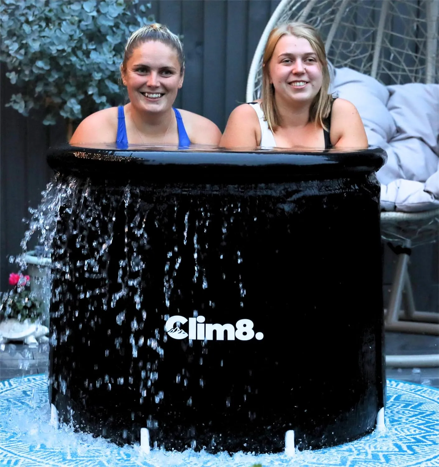 Cold Plunge Tub for Ice Bath at Home,XL Large Ice Bath Tub with Cover Designed for Outdoor and Indoor Use
