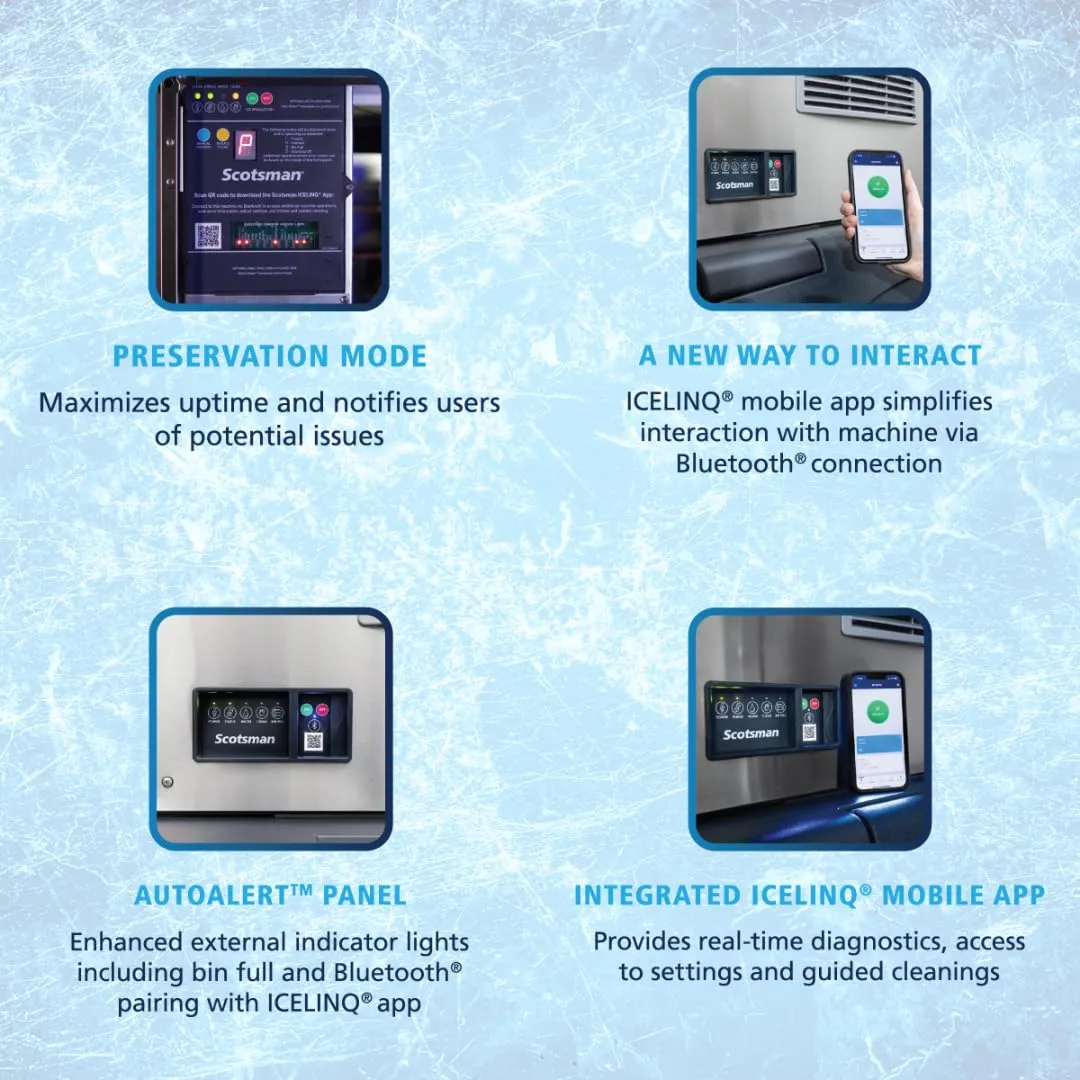 Commercial Cube Ice Maker, Prodigy Elite Series by Scotsman