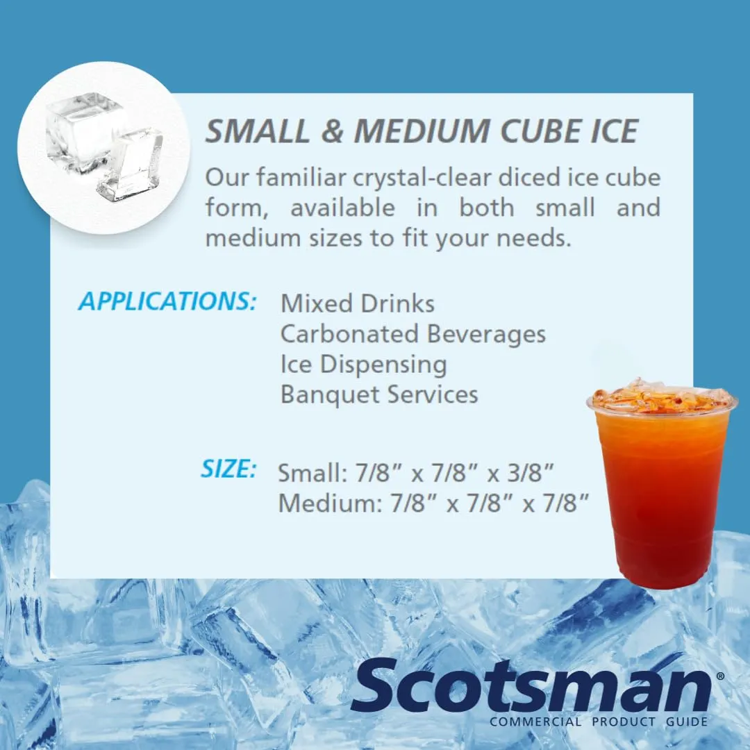 Commercial Cube Ice Maker, Prodigy Elite Series by Scotsman