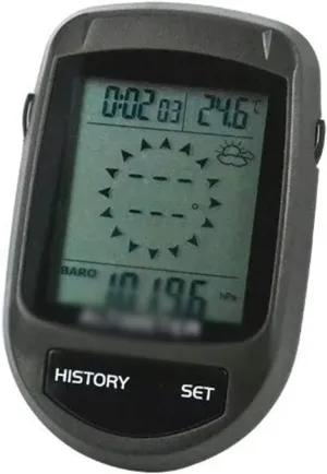 Compass Digital Altimeter Vehicle Altitude Meter, Multifunctional Outdoor Mountaineering Compass Barometer, Fishing Barometer Compass