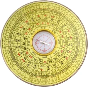 Compass Hiking Car Desktop Money Decorations House Decorations for Home Lucky Ancient Chinese