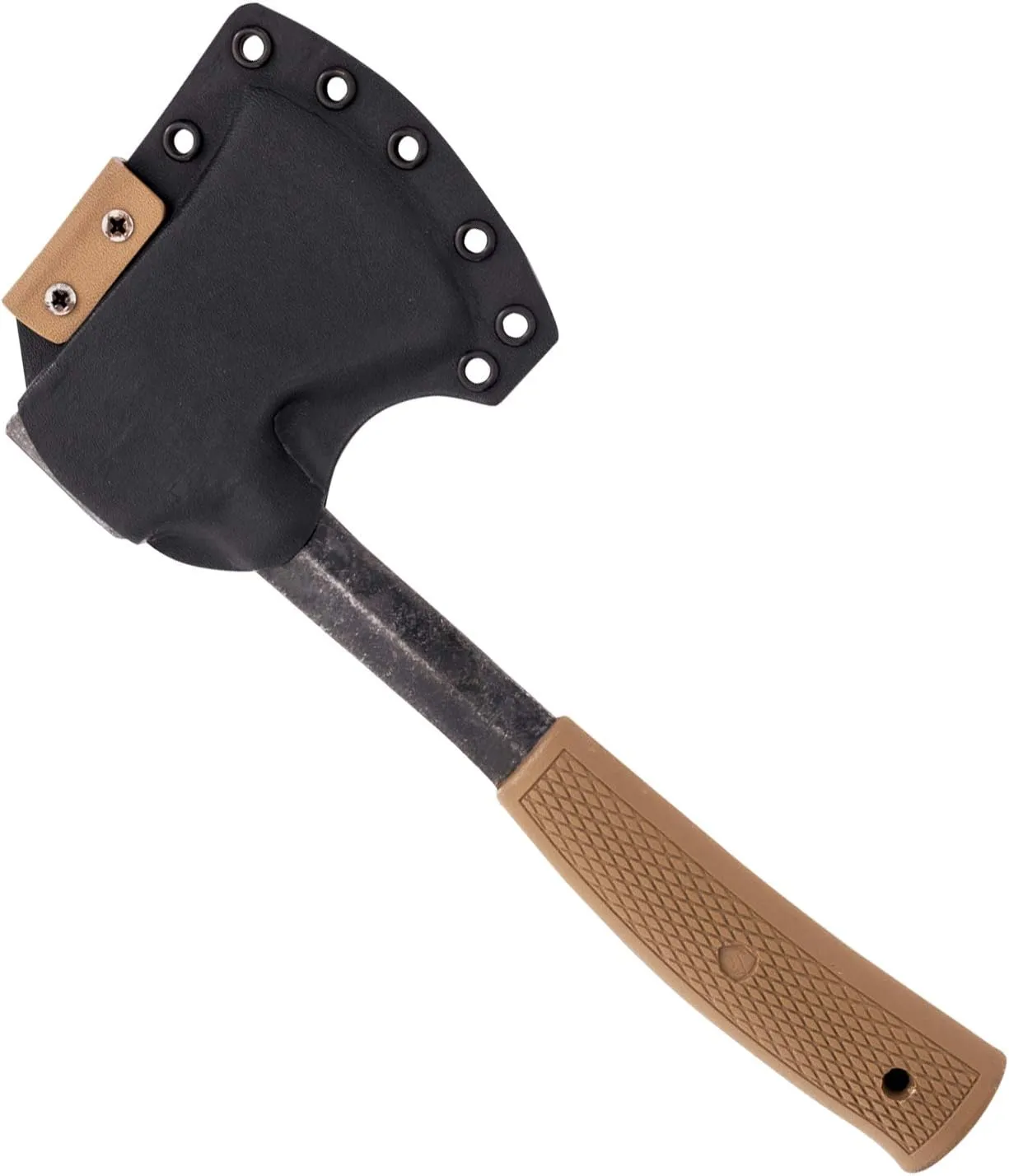Condor Tool & Knife, Campsite Axe, 1075 High Carbon Steel, Polypropylene Handle, Kydex Sheath