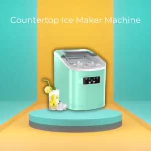 Countertop Ice Maker Machine, 9 Cubes Ready in 6 Mins