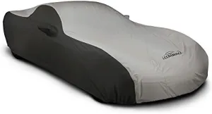 Coverking Custom Fit Exterior Car Cover Designed for Select Volkswagen GTI Model Vehicles: Stormproof Fabric, Black Sides with Gray Center