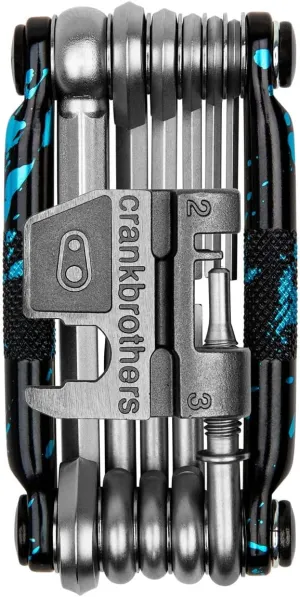 Crankbrothers Bicycle Tool Multi 17, Splatter Blue