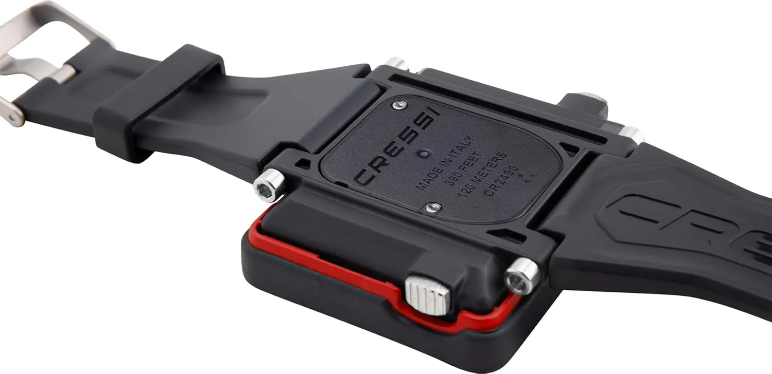 Cressi Scuba Dive Computer, Digital Compass, 3 Dive Modes, Wide Screen, Easy-to-Read Display - Raffaello: Made in Italy