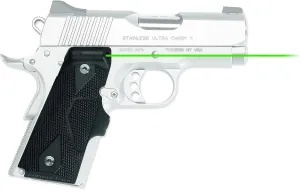 Crimson Trace LG-404 and 404G Lasergrips Laser Sight with Instinctive Activation for 1911 Compact, Defensive Shooting and Competition