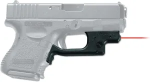 Crimson Trace LG-436 Laserguard Red Laser Sight for GLOCK Subcompact Pistols, GLOCK 19, 23, 25, 26, 27, 28, 32, 33, 36, 38, 39