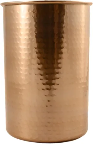 Darware Copper Coated Kitchen Utensil Holder / 7-Inch Tool Caddy, Store All Your Wooden Spoons, Spatulas, & More