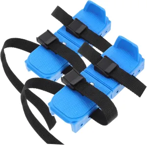 DECHOUS 1Pair Ice Skates for Beginner Friendly Design with Fixing Straps for Stability for Learning to Ice Skate Outdoors at Rinks