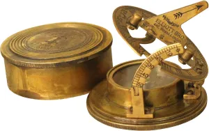 Decorative Anchor Marine Rafting Compass Vintage Ship Navigate Device Eliott bro London collectiblesbuy Small Vintage Style Compasses